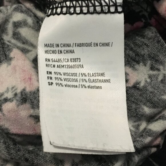 Soft & Sexy Black Floral Smock Collar Off Shoulder Top - Picture 9 of 13